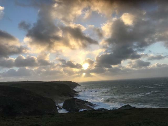 Stunning Seaview Cottage St Just Eksteriør billede